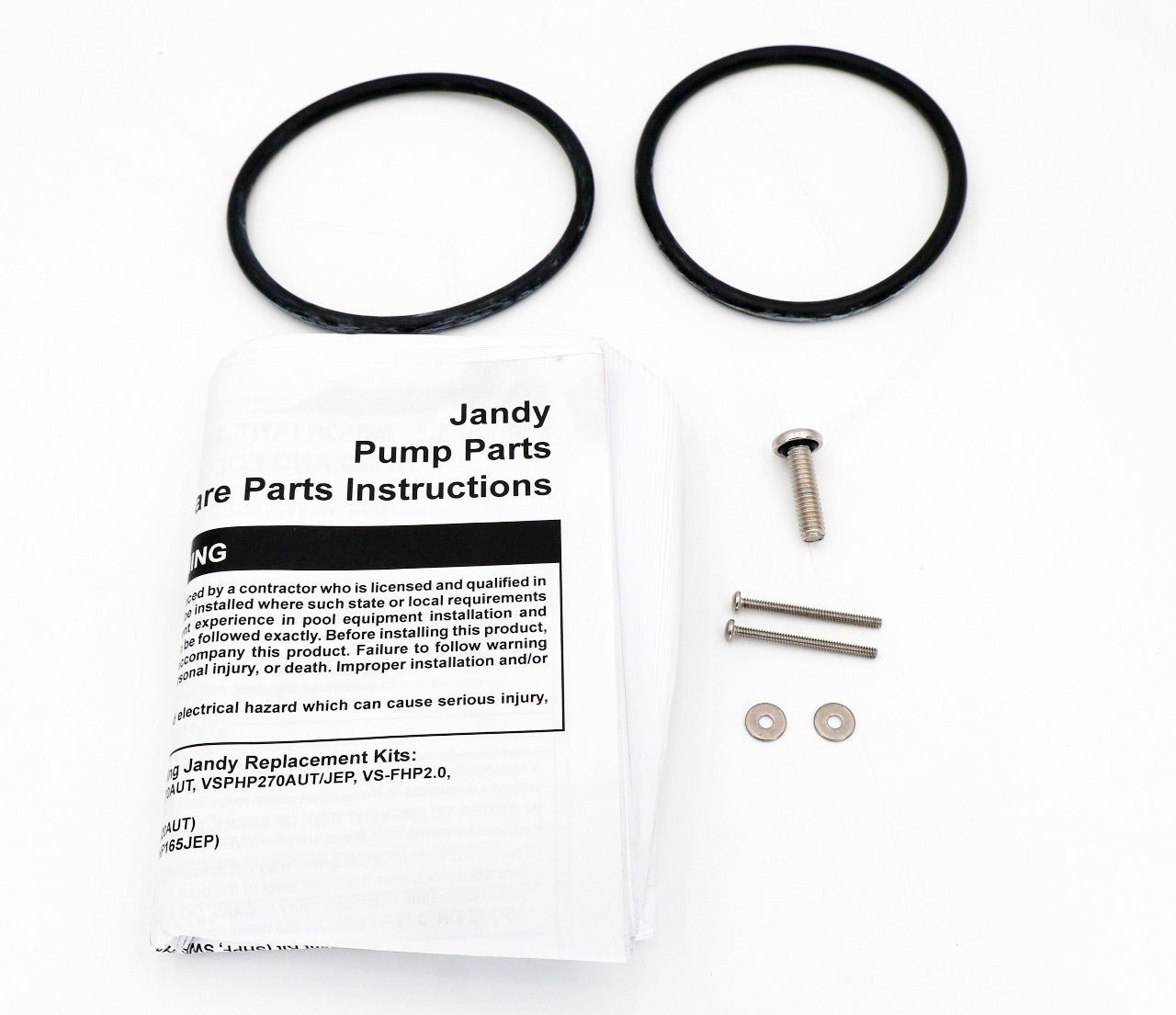 Jandy VS PlusHP Diffuser & Impeller Hardware w/ O-Rings R0446500 - Pool Pump Parts - img-1