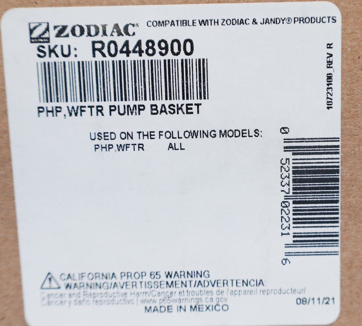 Jandy VS PlusHP Pump Basket R0448900 - Pool Pump Parts - img-8
