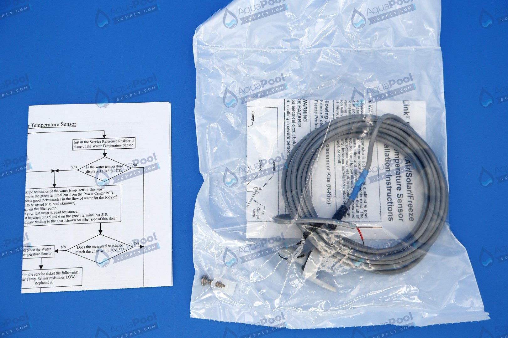 Jandy/Zodiac Temp Sensor 7790 - Heater Parts