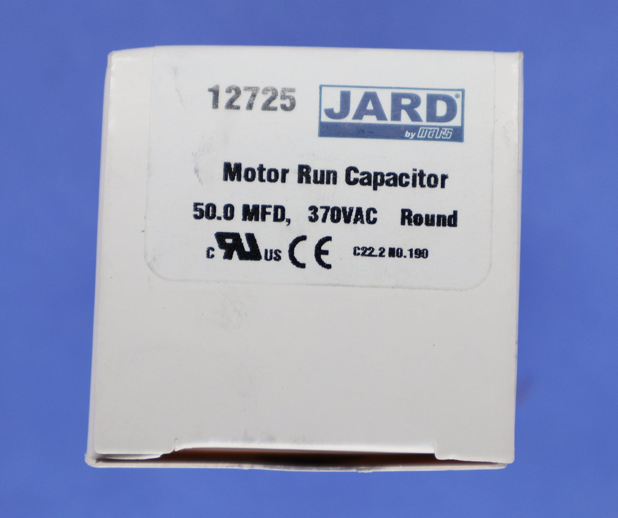 Jard 50 MFD Round Run Capacitor (370V) 12725 - Capacitors