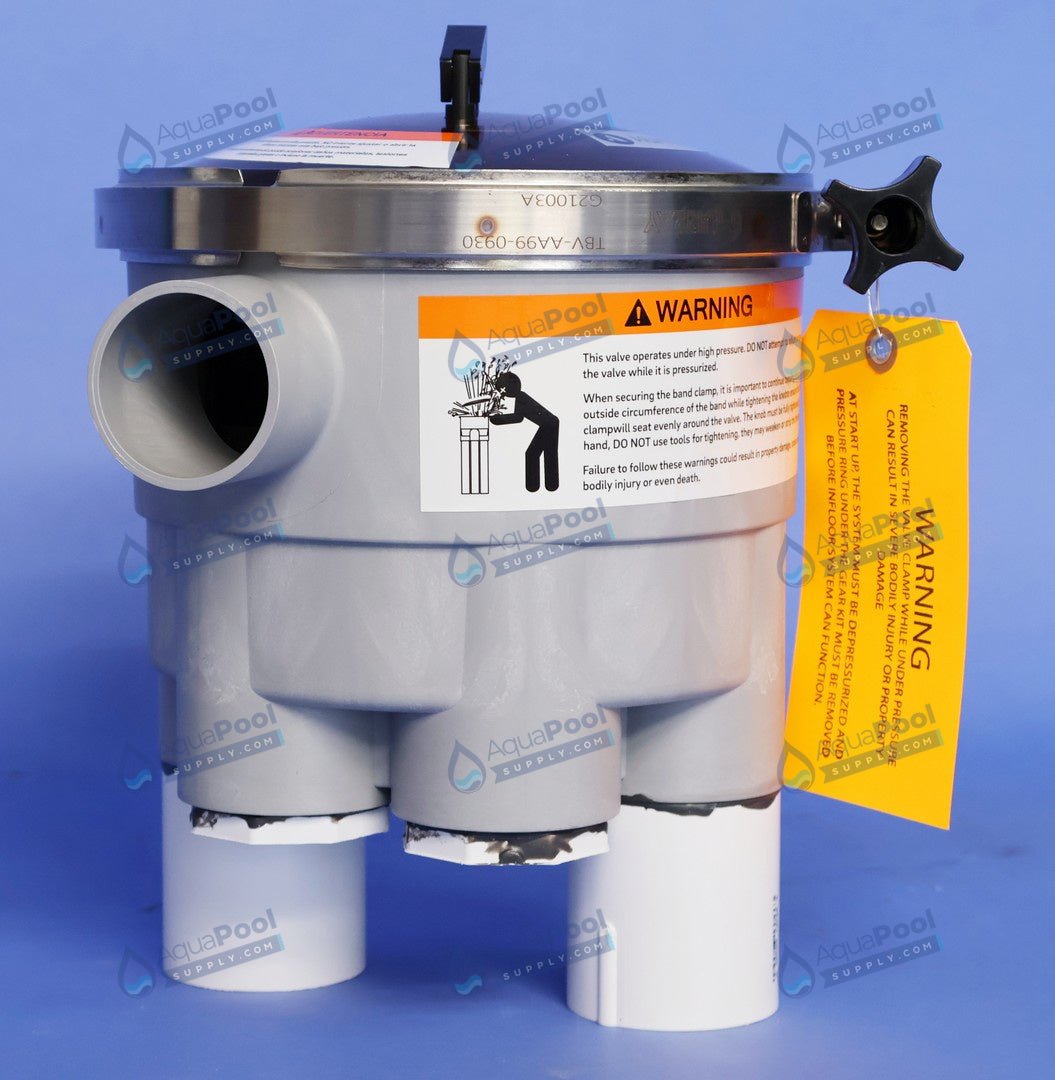 Low Profile Actuator T-Valve 2-Port 2" Pentair In-Floor (A&A) 224800 545641 - In Floor Cleaning System Valves - img-1
