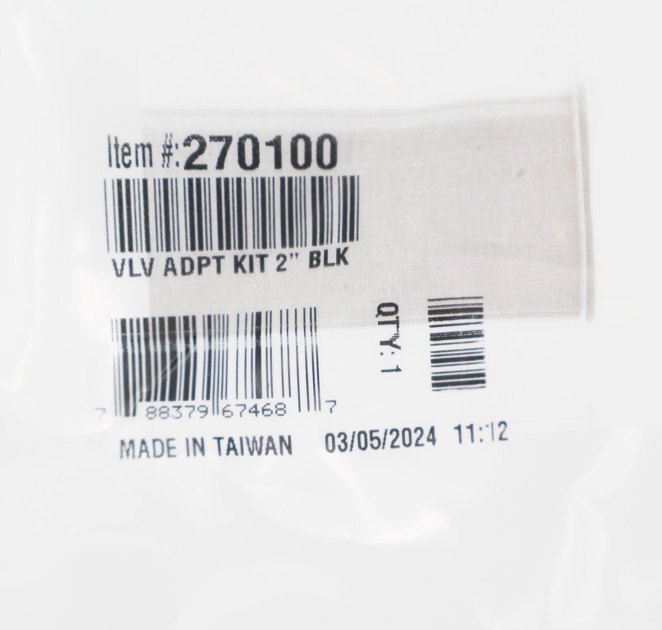 Pentair 2" X 2.5" Black Valve Adapter Kit 270100 - Pool Filter Parts - img-5