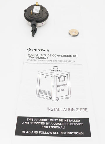 Pentair ETi 250 High Altitude Conversion Kit 4,500-10,000Ft 462057 - Heater Parts - img-1
