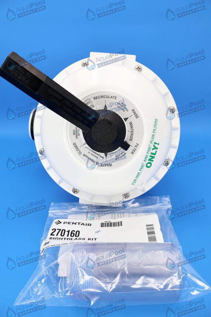 Pentair Hi-Flo 2 in., Multiport Valve, for FNS Plus & NSP filters, 7-1/2 in. Centerline 261142 - Pool Filter Parts - img-3