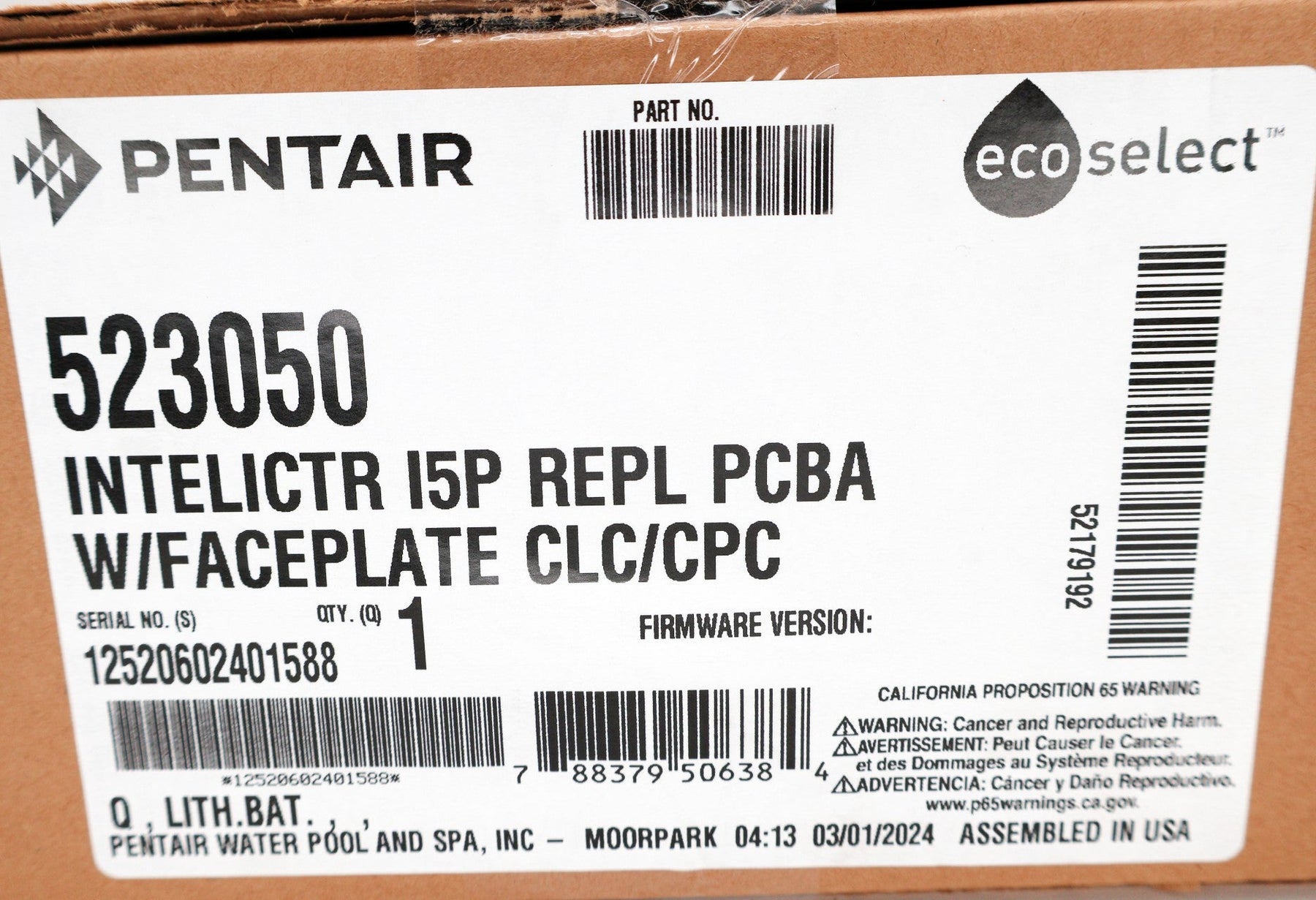 Pentair I5P Replacement PCBA w/ Faceplate 523050 - Pool Automation - img-5