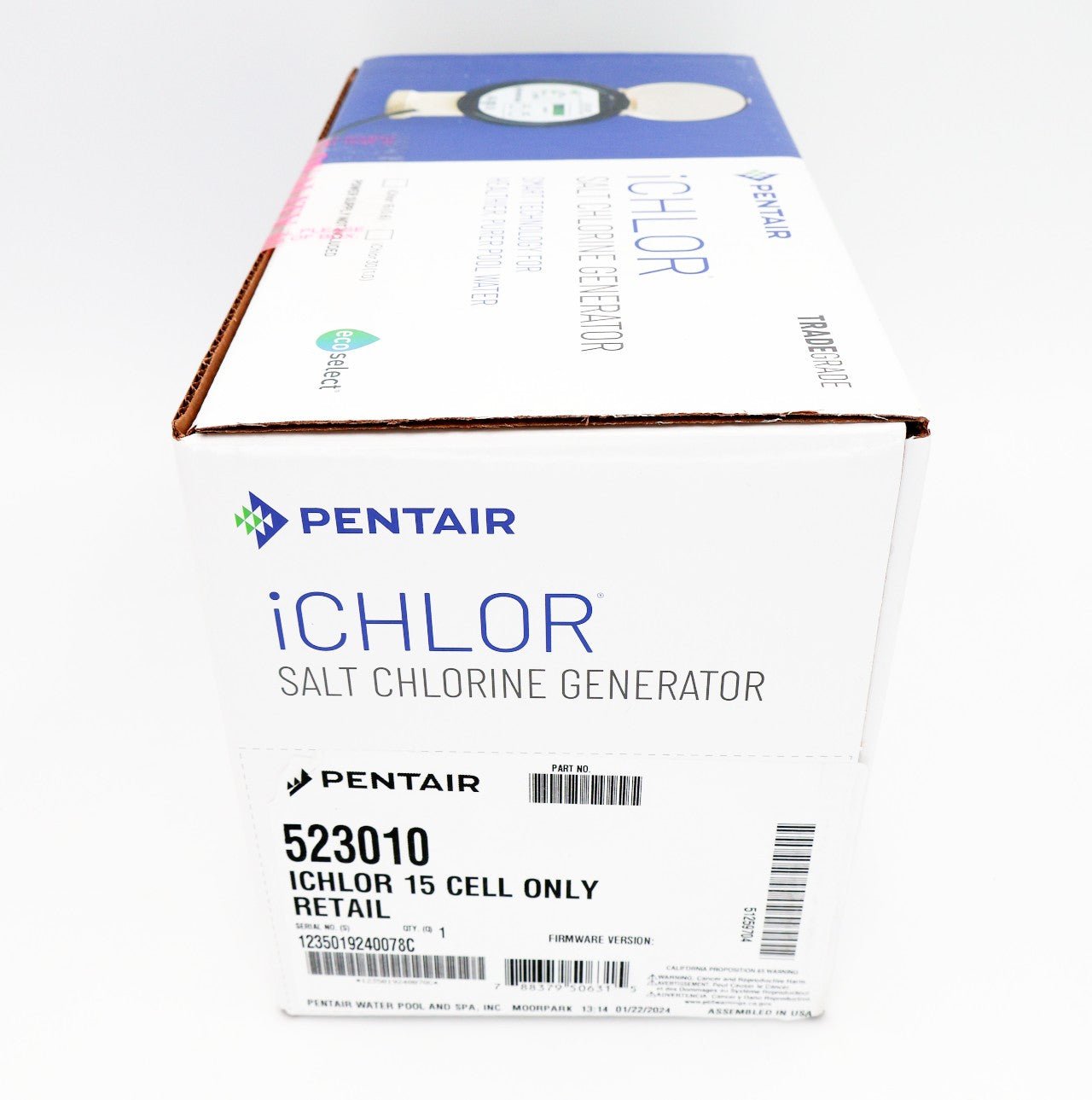 Pentair iChlor 15 Salt Chlorine Generator Cell Only 523010 - Salt Chlorine Generation - img-7
