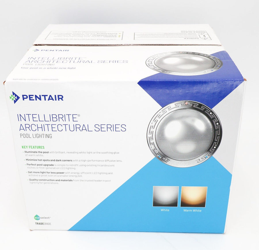 Pentair Intellibrite Architectural Series 300W White Pool Light 100' 1