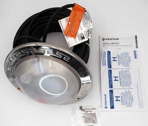 Pentair Intellibrite Architectural Series LED Pool Light RGBW 100' 120V 602187
