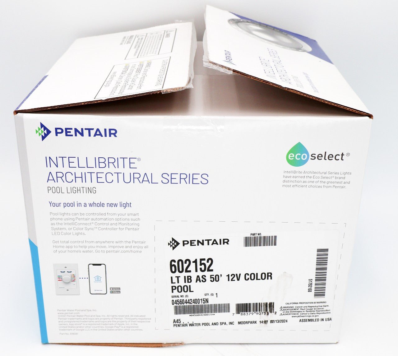 Pentair Intellibrite Architectural Series LED RGBW Pool Light 50' 12V 602152 - Pool Lights - img-7