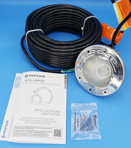 Pentair Intellibrite Architectural Series LED RGBW Spa Light 100' 120V 602203