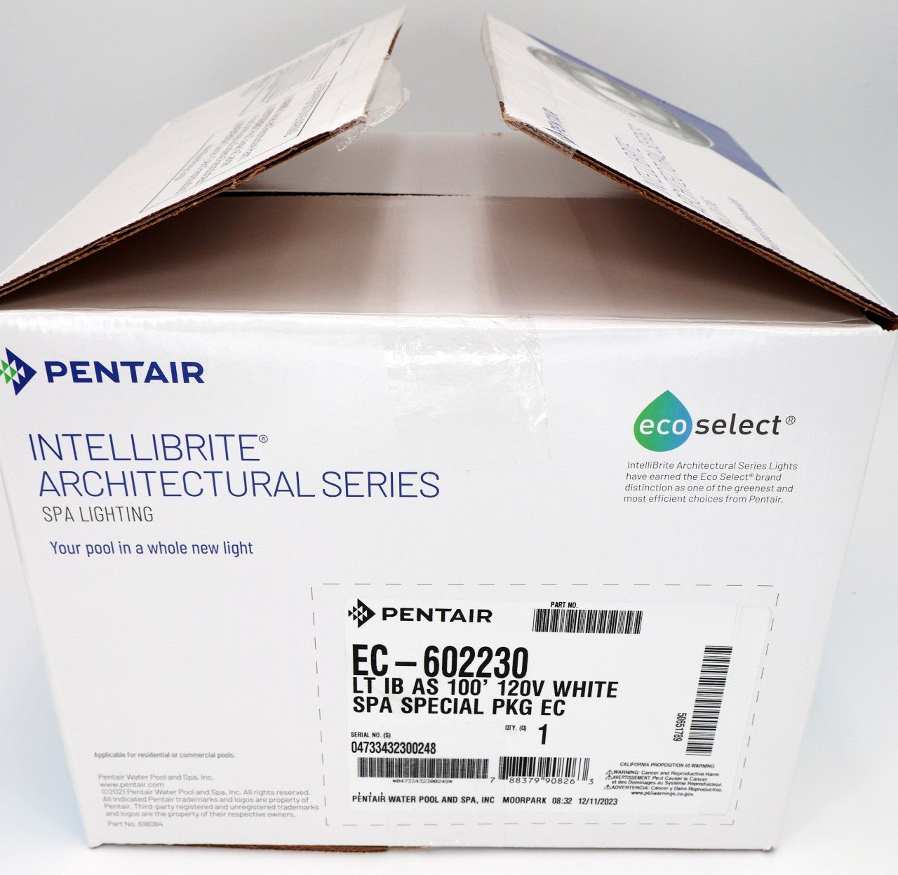 Pentair Intellibrite Architectural Series LED White Spa Light 100' 120V EC-602230 - Pool Lights - img-5