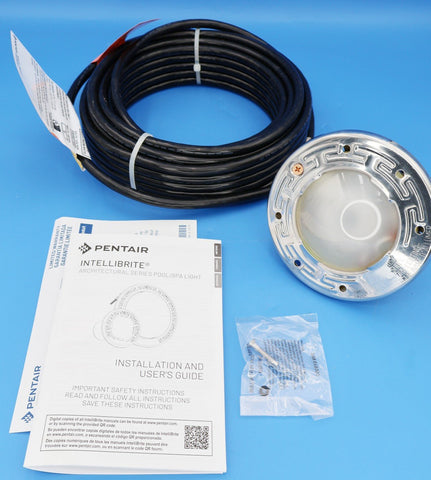 Pentair Intellibrite Architectural Series RGBW Color Spa Light 50' 120V 602202