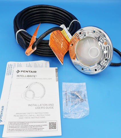 Pentair Intellibrite Architectural Series RGBW Color Spa Light 50' 12V 602198