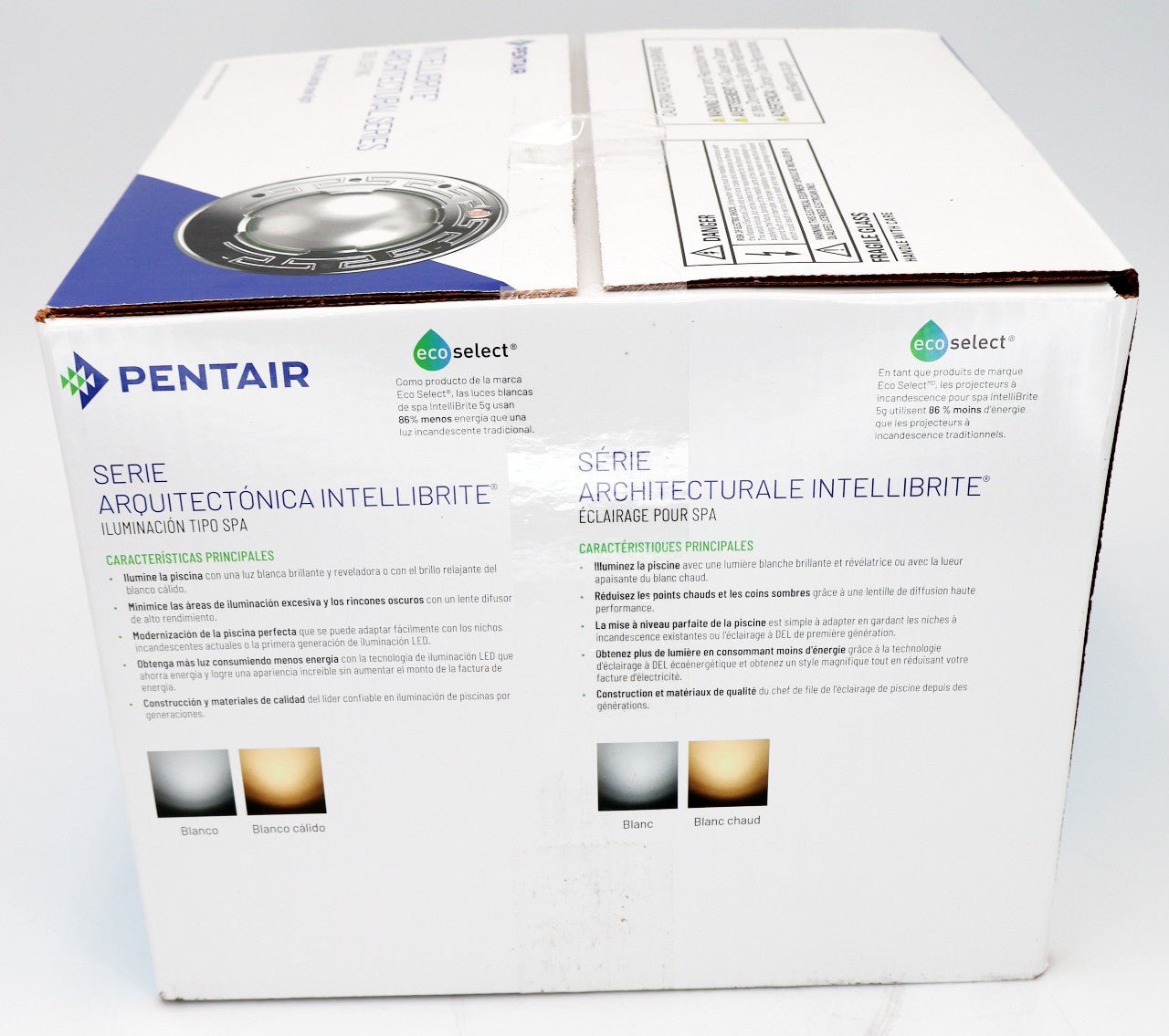 Pentair Intellibrite Architectural Series White Spa Light 100' 12V 618017 - Pool Lights - img-5