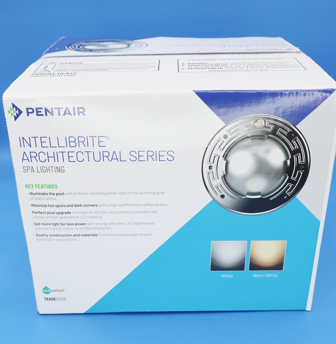 Pentair Intellibrite Architectural Series White Spa Light 50' 120V 602194 - Pool Lights - img-7