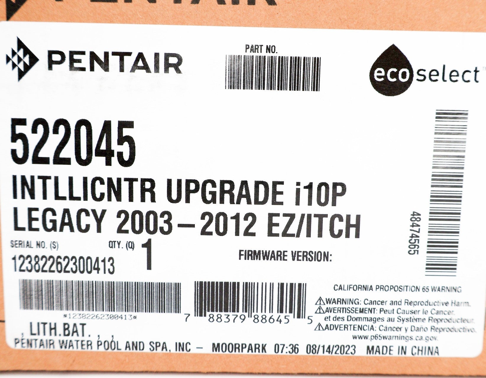 Pentair Intellicenter i10P Upgrade Kit for Easytouch & Intellitouch Automations 522045 - Pool Automation - img-10