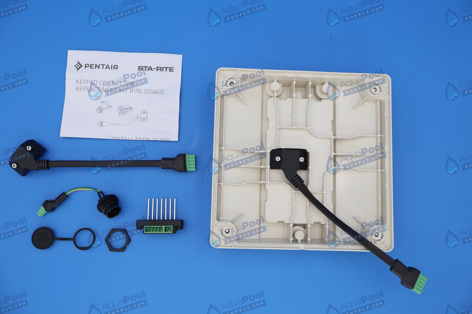 Pentair Intelliflo Keypad, Screen, and Cover Assembly 357527z - Pump Parts - img-3