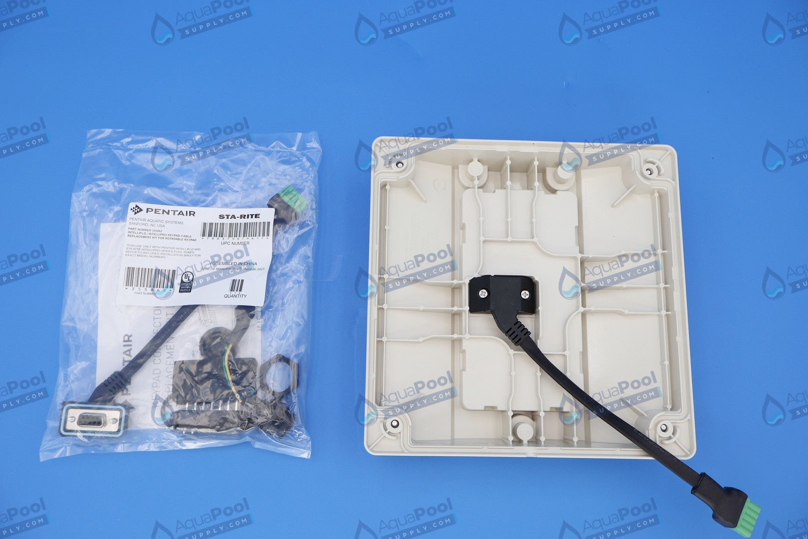 Pentair Intelliflo Keypad, Screen, and Cover Assembly 357527z - Pump Parts - img-5