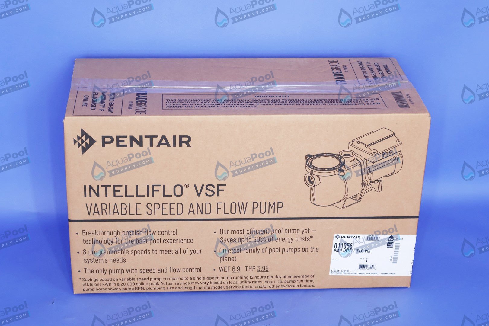 Pentair IntelliFlo® Variable Speed Pump EC-011028 (011056) - Variable Speed Pumps - img-11