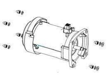 Pentair IntelliPro Variable Speed Motor, Black 350306S - Pool Pump Motors - img-1