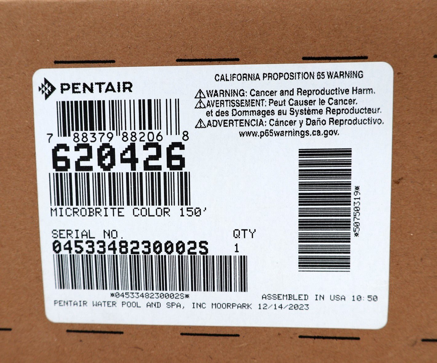Pentair Microbrite Color LED Light 150' 12V 620426 - Pool Lights - img-6
