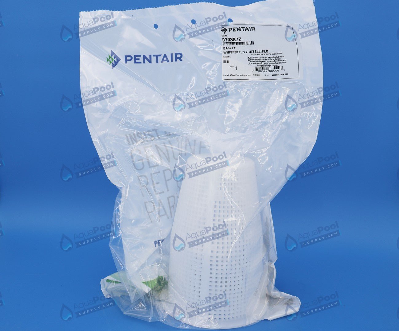 Pentair OEM Basket for Whisperflo/IntelliFlo 070387 - Pump Parts - img-5