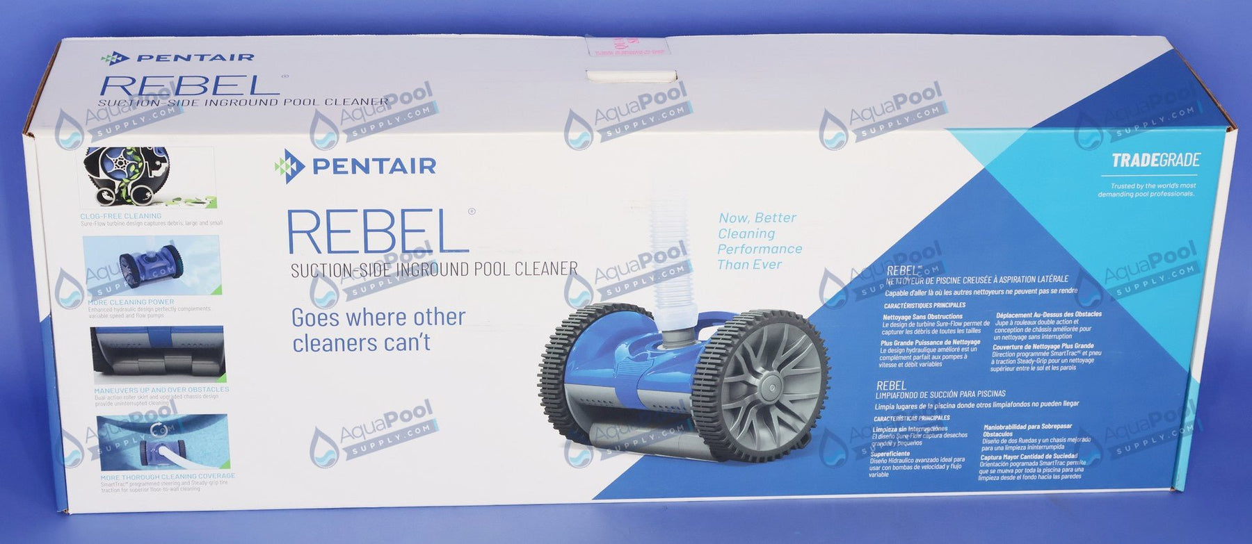Pentair Rebel® Suction-Side Pool Cleaner 360473 - Suction Cleaner - img-8