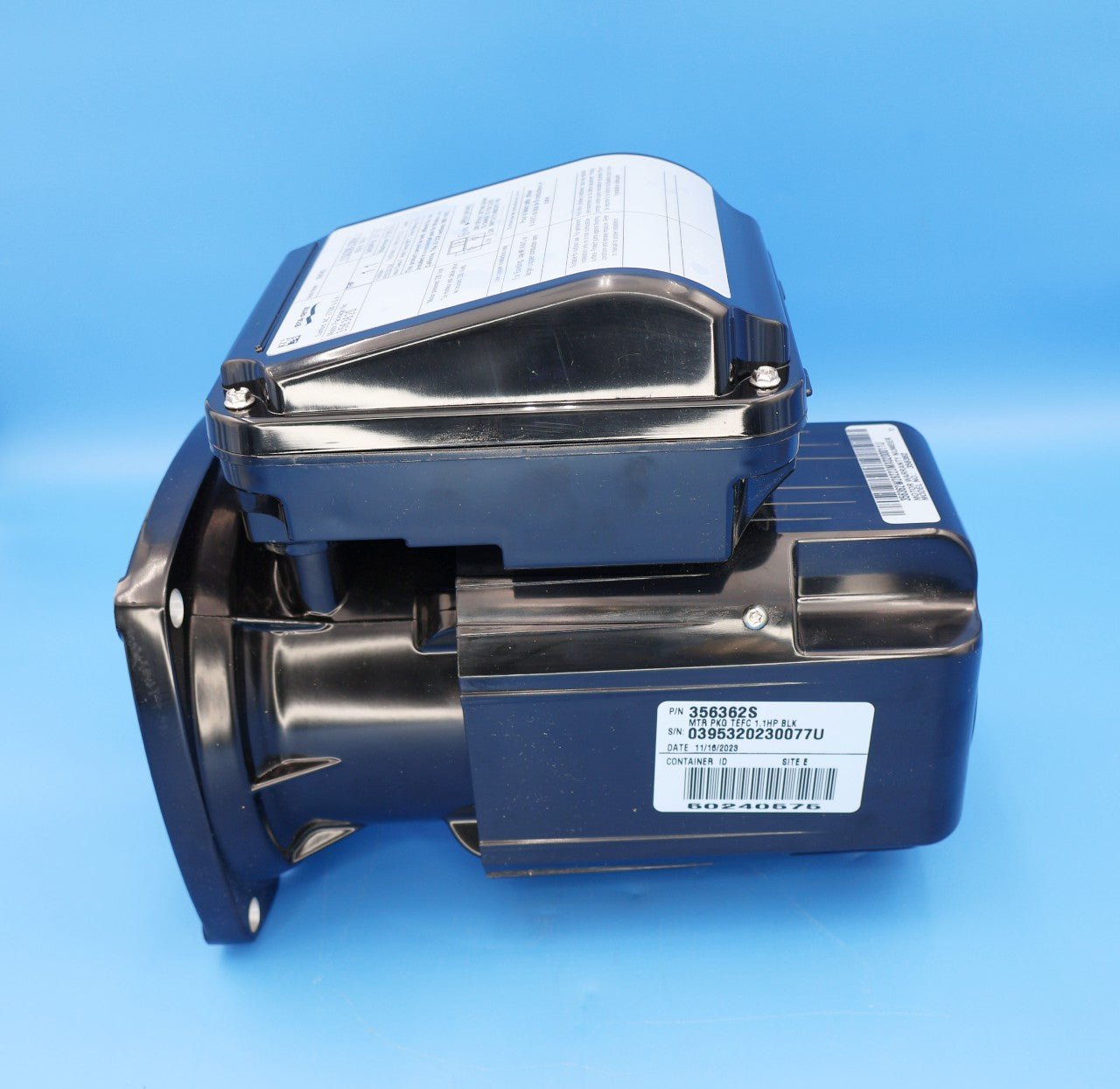 Pentair Single-Speed 1.1HP TEFC Black Motor 356362S - Pool Pump Motors - img-4