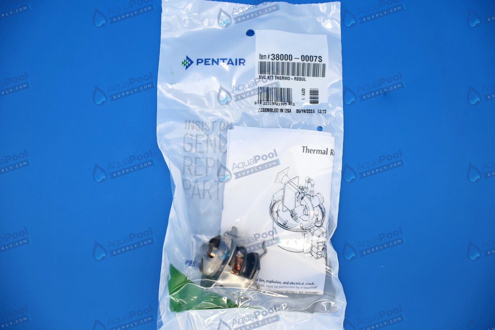 Pentair Thermal Regulator with Clip 38000-0007S - Heater Parts - img-6