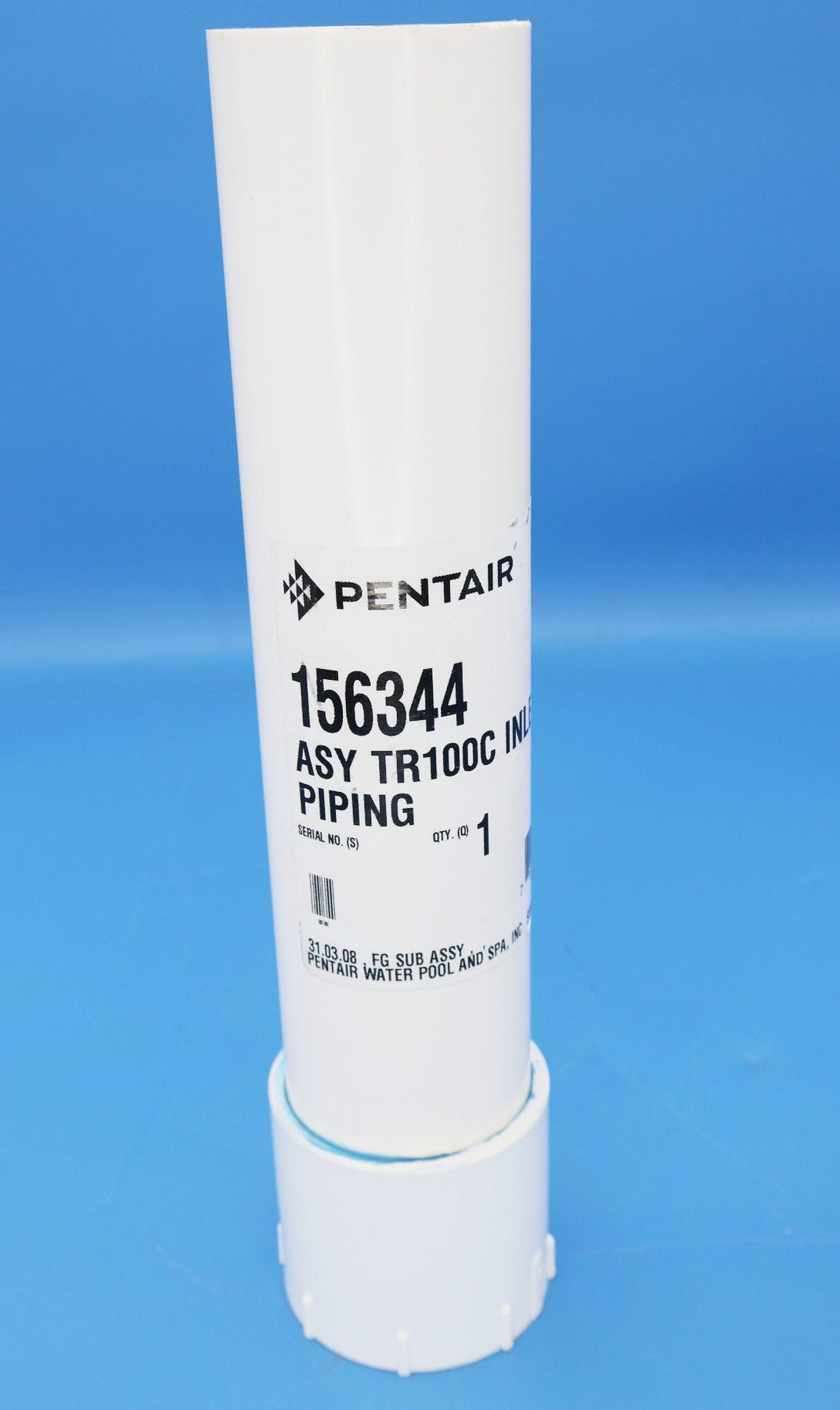 Pentair Triton C Upper Inlet Pipe Assembly 156344 - Pool Filter Parts - img-1