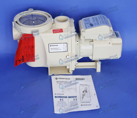 Pentair WhisperFlo High Performance Pump 1HP EC-015583 - Single Speed Pumps - img-1