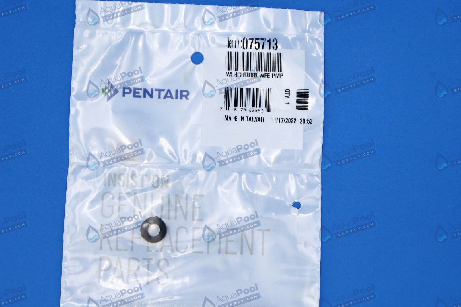 Pentair Whisperflo Rubber Impeller Washer 075713 - Pool Pump Parts - img-3