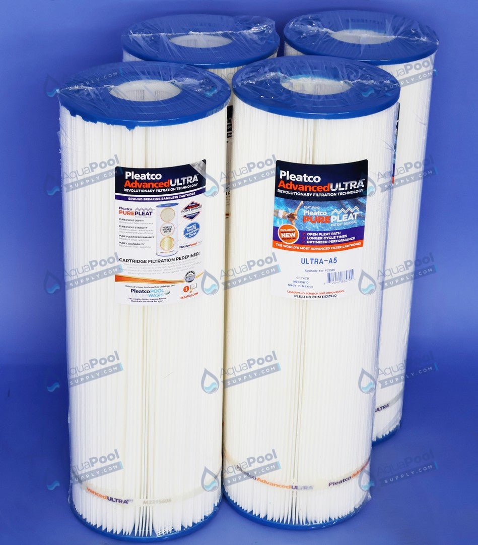 Pleatco PCC80-PAK4 Replacement Cartridge for Pentair Clean and Clear Plus 320, Pack of 4 Cartridges - Pool Filter Parts - img-1