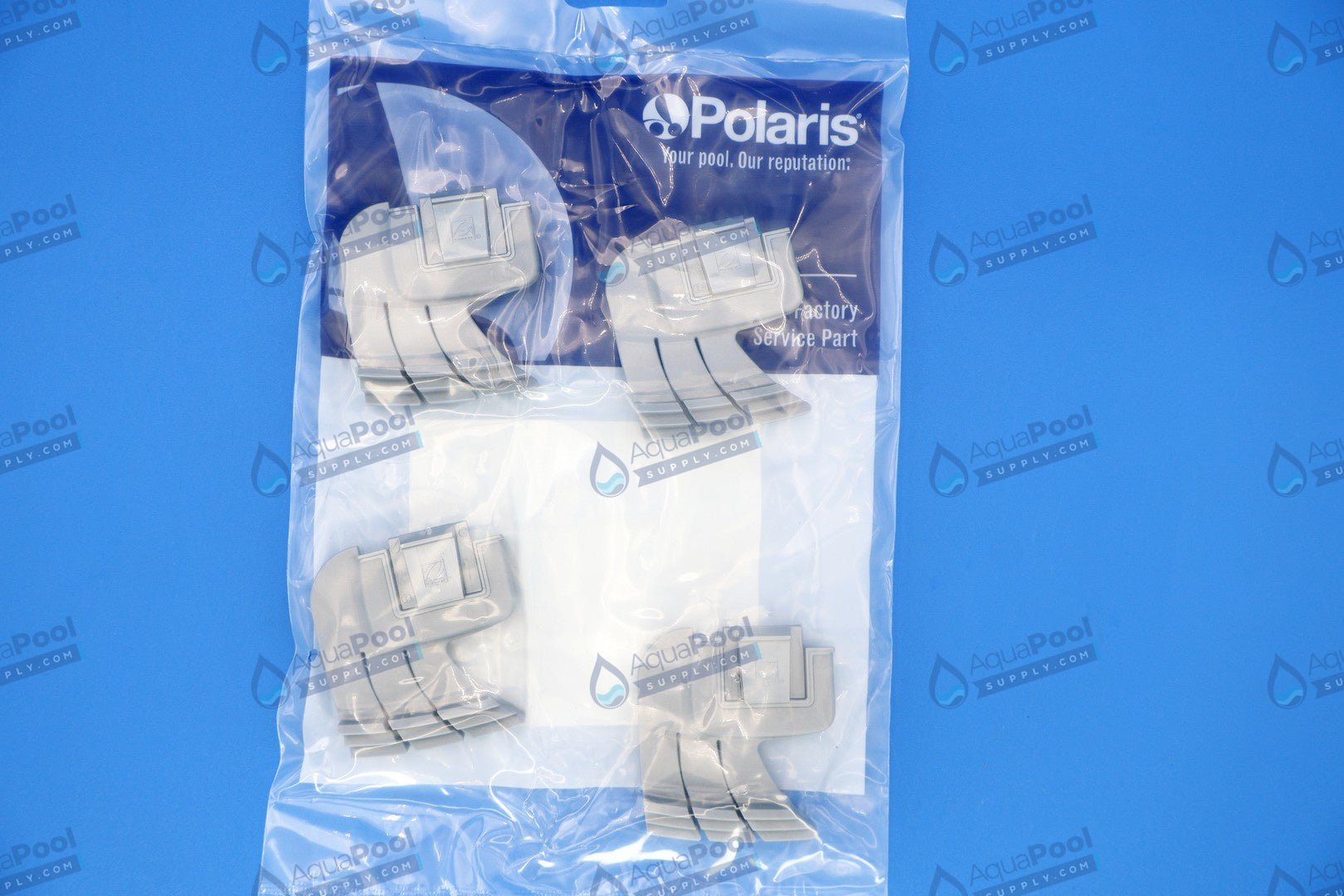 Polaris Atlas XT Silver Cyclonic Scrubbing Brushes, 4 pack R0953300 - Cleaner Parts