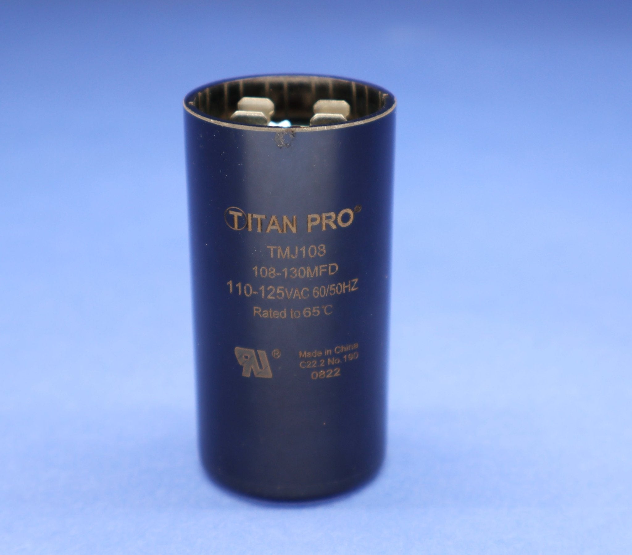 Titan 108-130MFD Start Capacitor TMJ108 - Capacitors